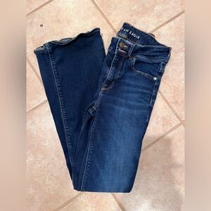 American Eagle Outfitters Dark Blue Boot Cut Jeans